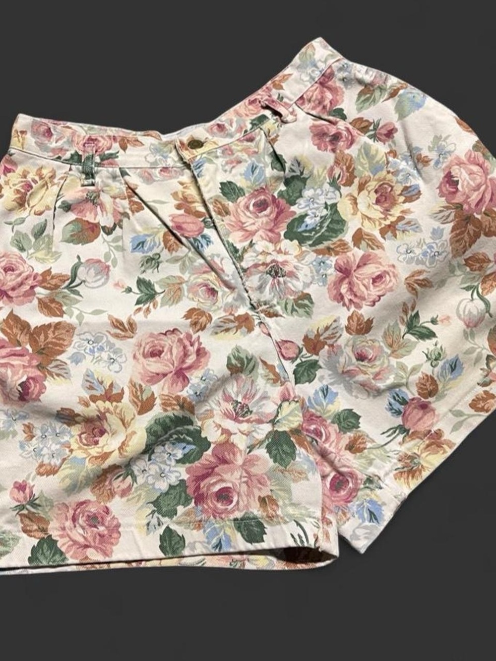 Floral High-Rise Women's Bermuda Shorts